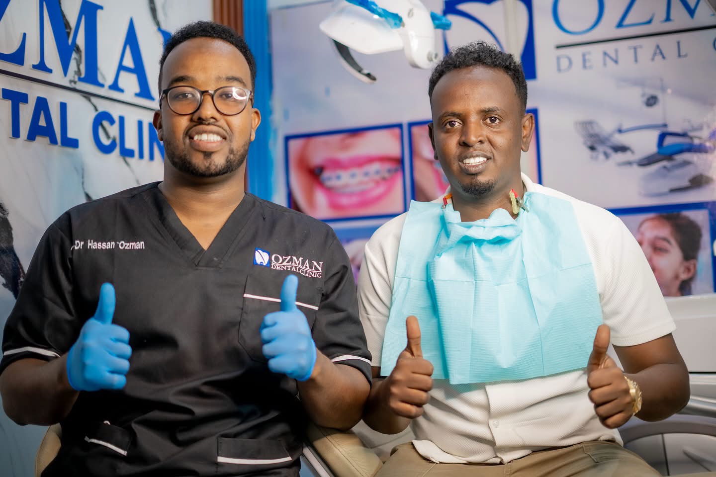 Happy Patient with Dr. Hassan Ozman